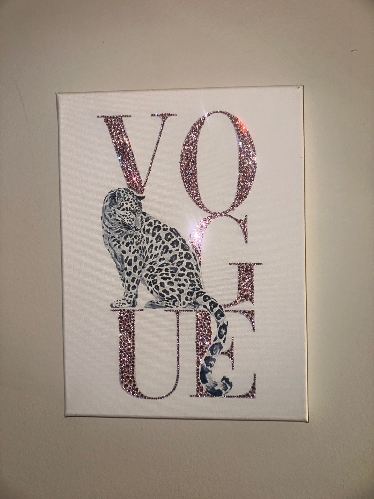 DIY Vogue Leopard Bedazzle Kit