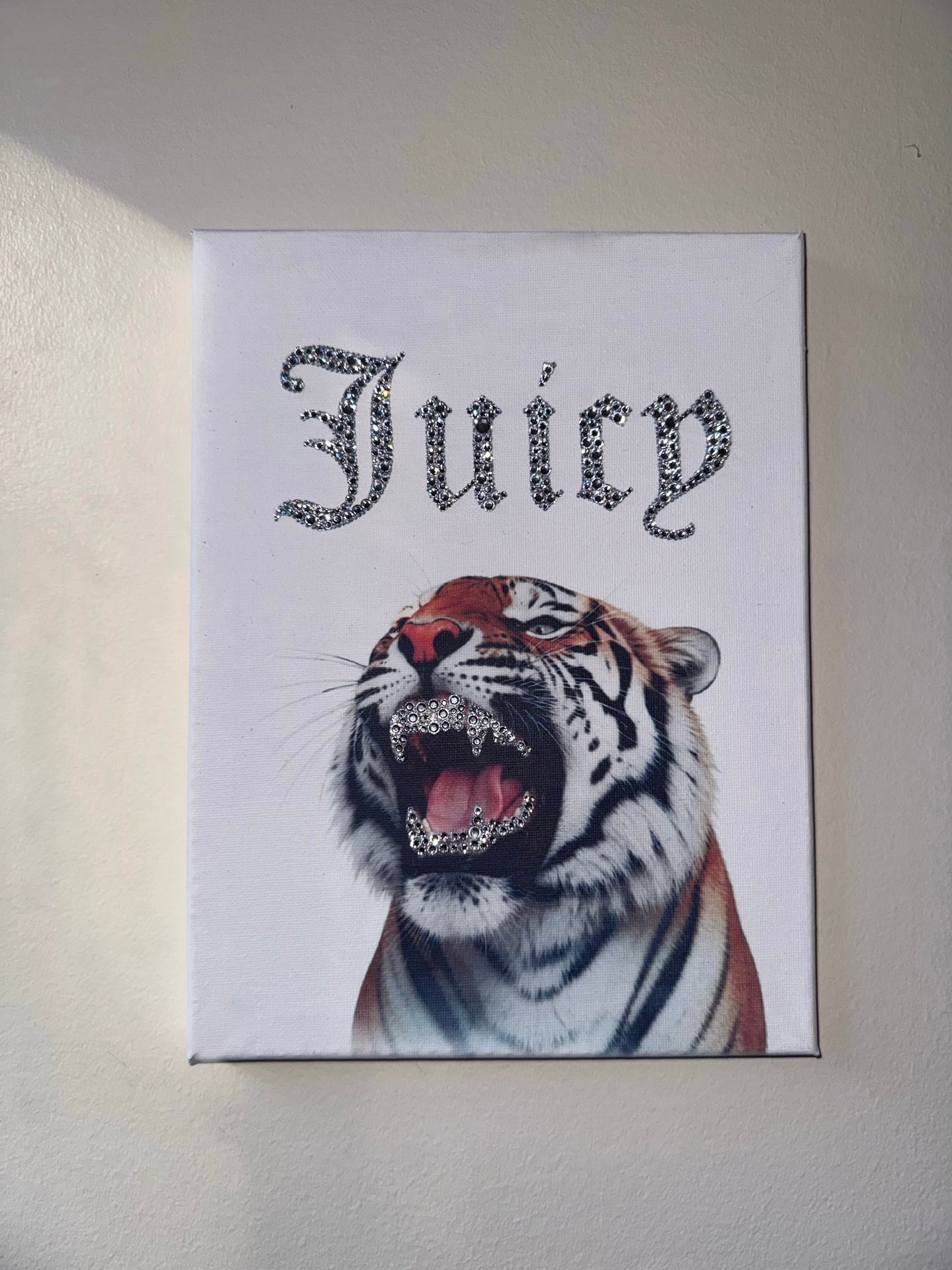 DIY Tiger Bedazzle Kit