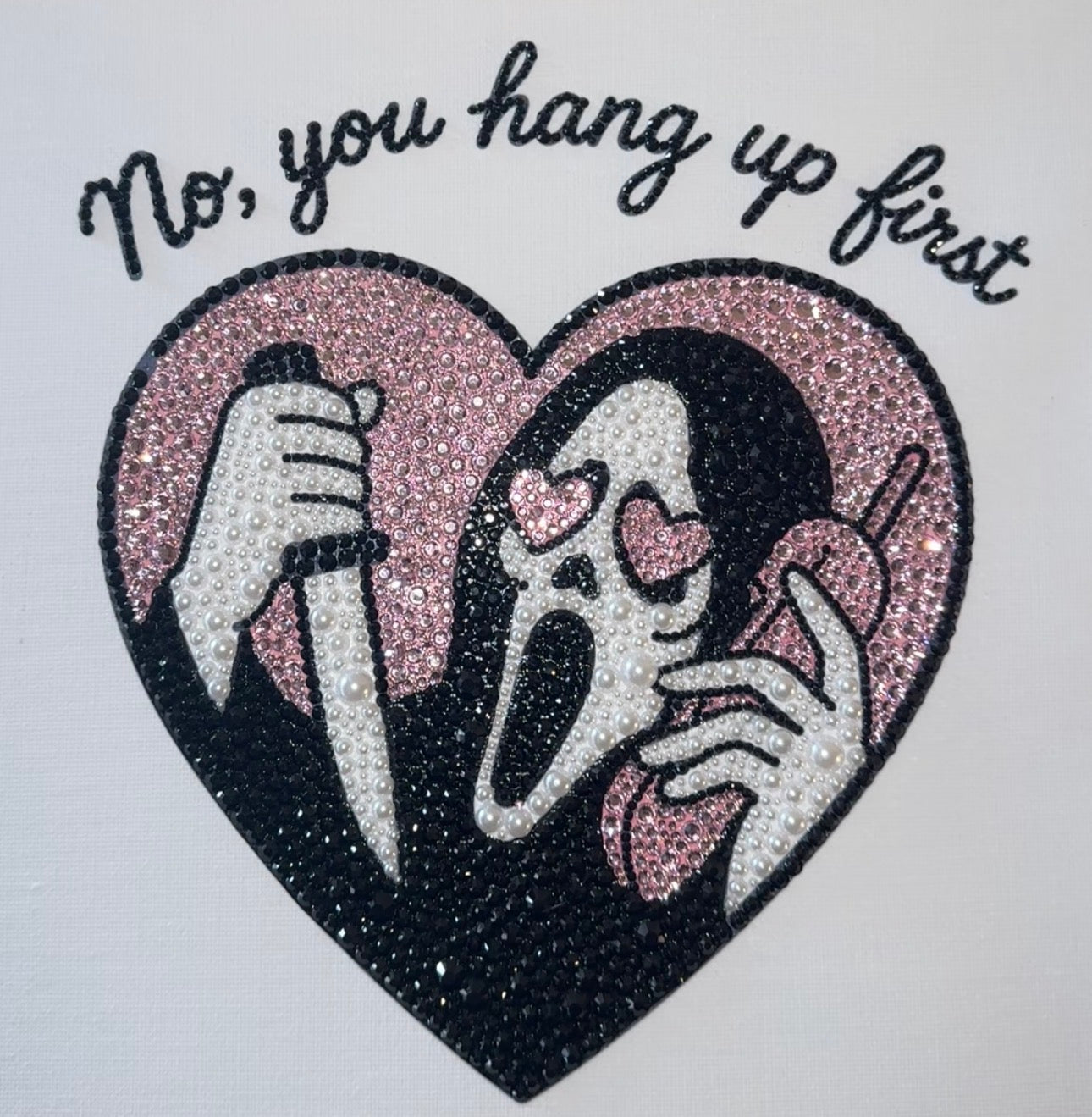 DIY Ghostface Bedazzle Kit