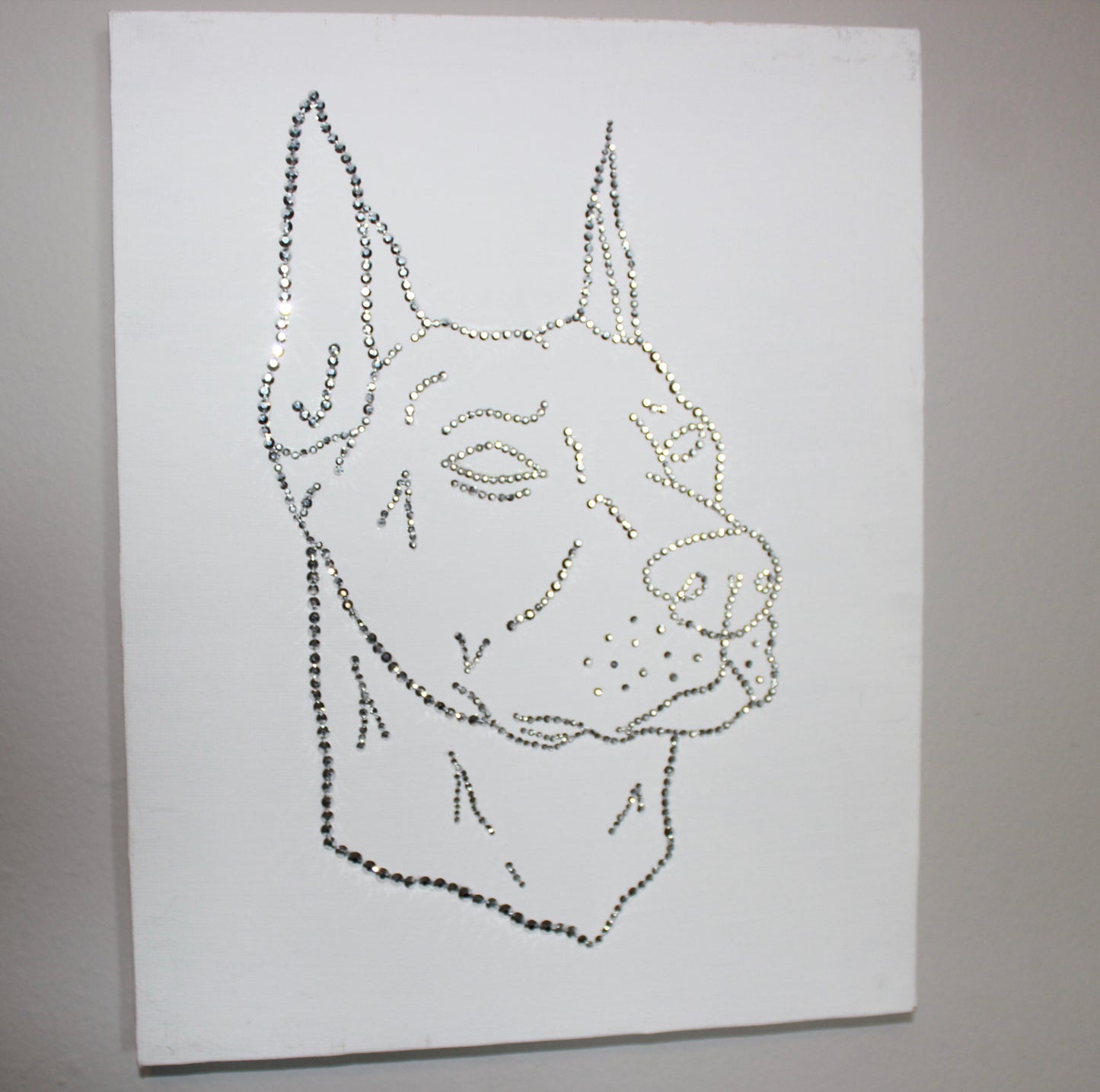 DIY Doberman Bedazzle Kit