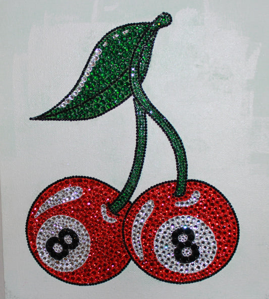DIY 8-Ball Cherry Bedazzle Kit