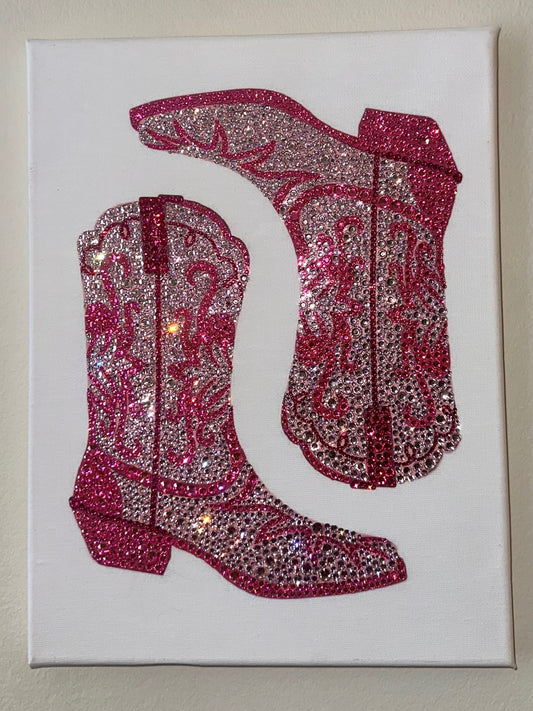 DIY Pink Cowgirl Boot Kit